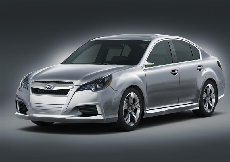 Illustration for article titled Subaru Legacy Concept: Fully Revealed With Details
